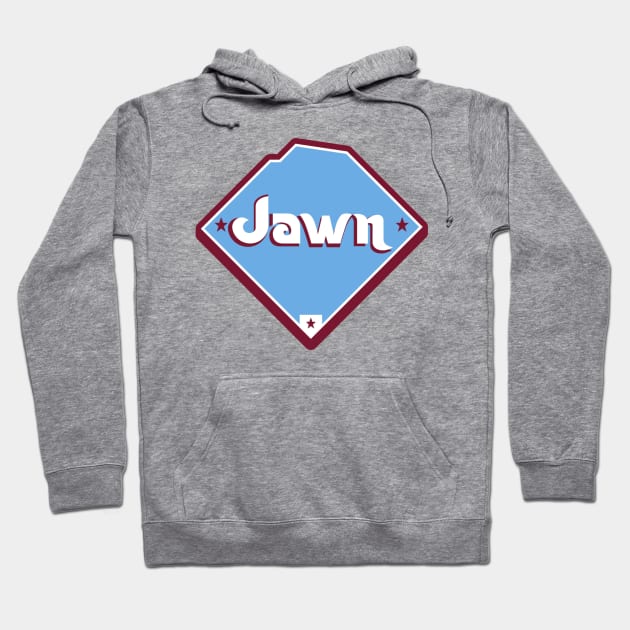 The Baseball Jawn Hoodie by Tailgate Team Tees